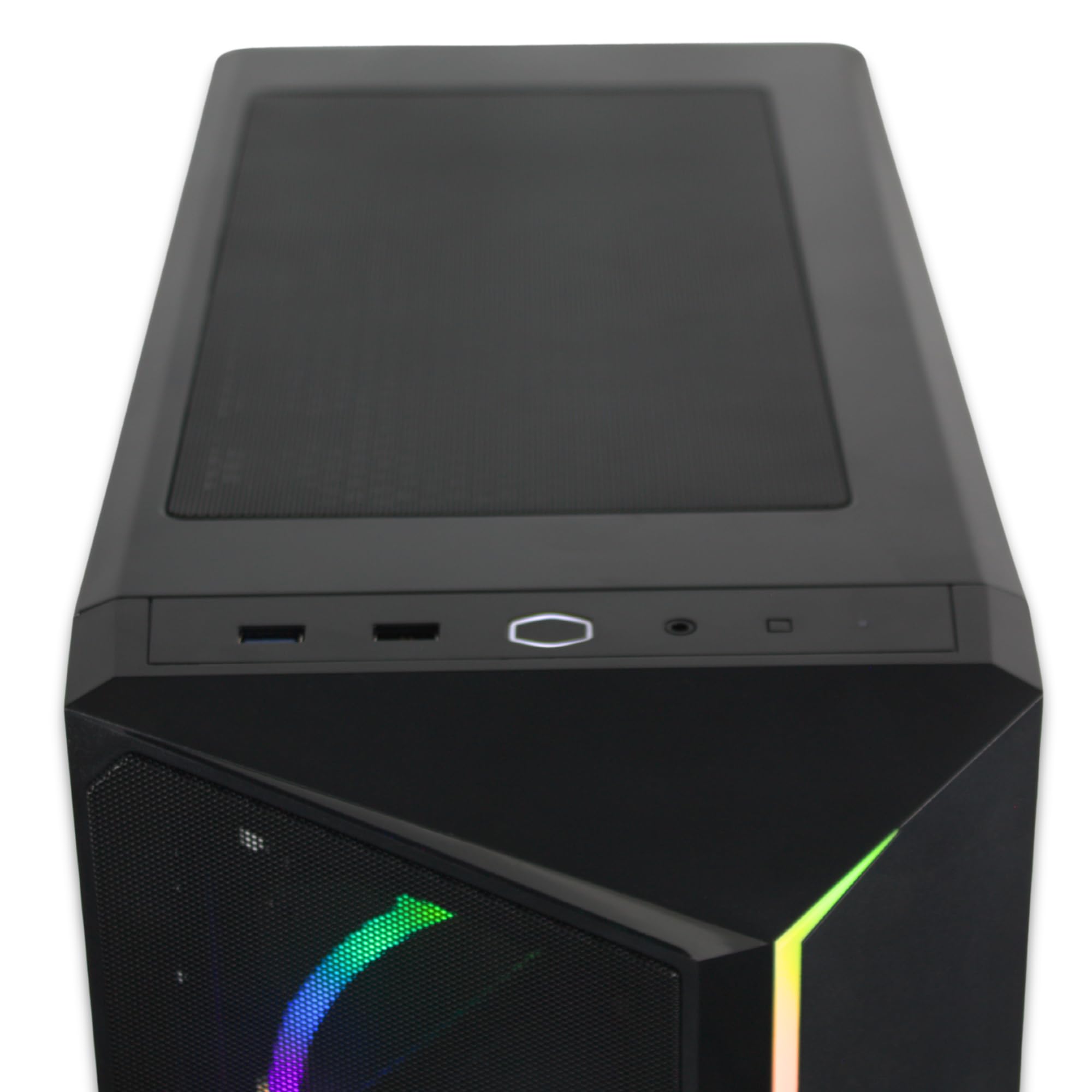XUM CMP 510 Gaming PC AMD Ryzen 5 5500, RTX 5060 8GB, 32GB DDR4 RAM, 512GB NVMe SSD, 1TB HDD, 650W PSU 80+ Bronze, aRGB, WiFi 5, Windows 11 Home, Creator Gaming, Black Case — view 6