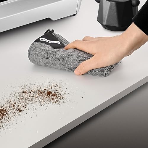 Miniatura 7 de CAFEMASY Barista - Toalla de limpieza para café expreso, juego de toallas de barista para cafetería, paquete de 2 piezas, varita de vapor,