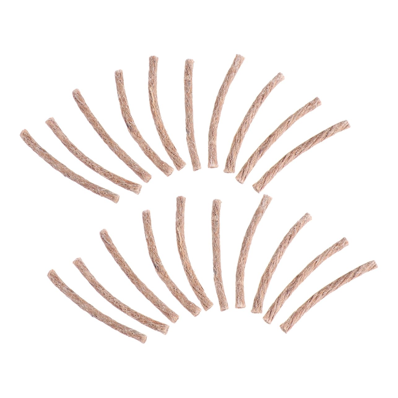 FOYTOKI Essential Hiking Tool 20pcs Camping Rope Wick Cord for Camp Fire Starter