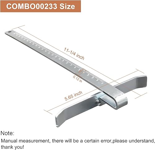 Miniatura 2 de DW3278 Valla de sierra circular Rip Fence Reemplazar para DeWalt DCS570B, DCS570P1, DCS575T2-AR