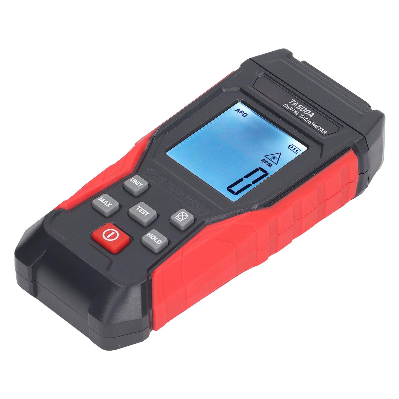 Obrotomierz RPM, Obrotomierz Cyfrowy, Bezkontaktowy Przenośny Miernik RPM, Zawór z blokadą, Pomiar 3-100000RPM, Czujnik Półprzewodnikowy, Łatwe, Tachometry
