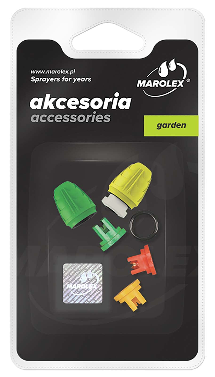 Marolex Kit 7 Buses Pulvérisation - Jets Plat & Rond | Pour Arrosoir, Pulvérisateur Jardin | Différents Débits