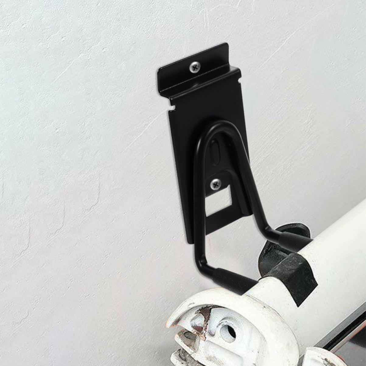 Mobestech Ganchos de Pared para Garaje de 8 Pulgadas, Hierro, 2 Piezas