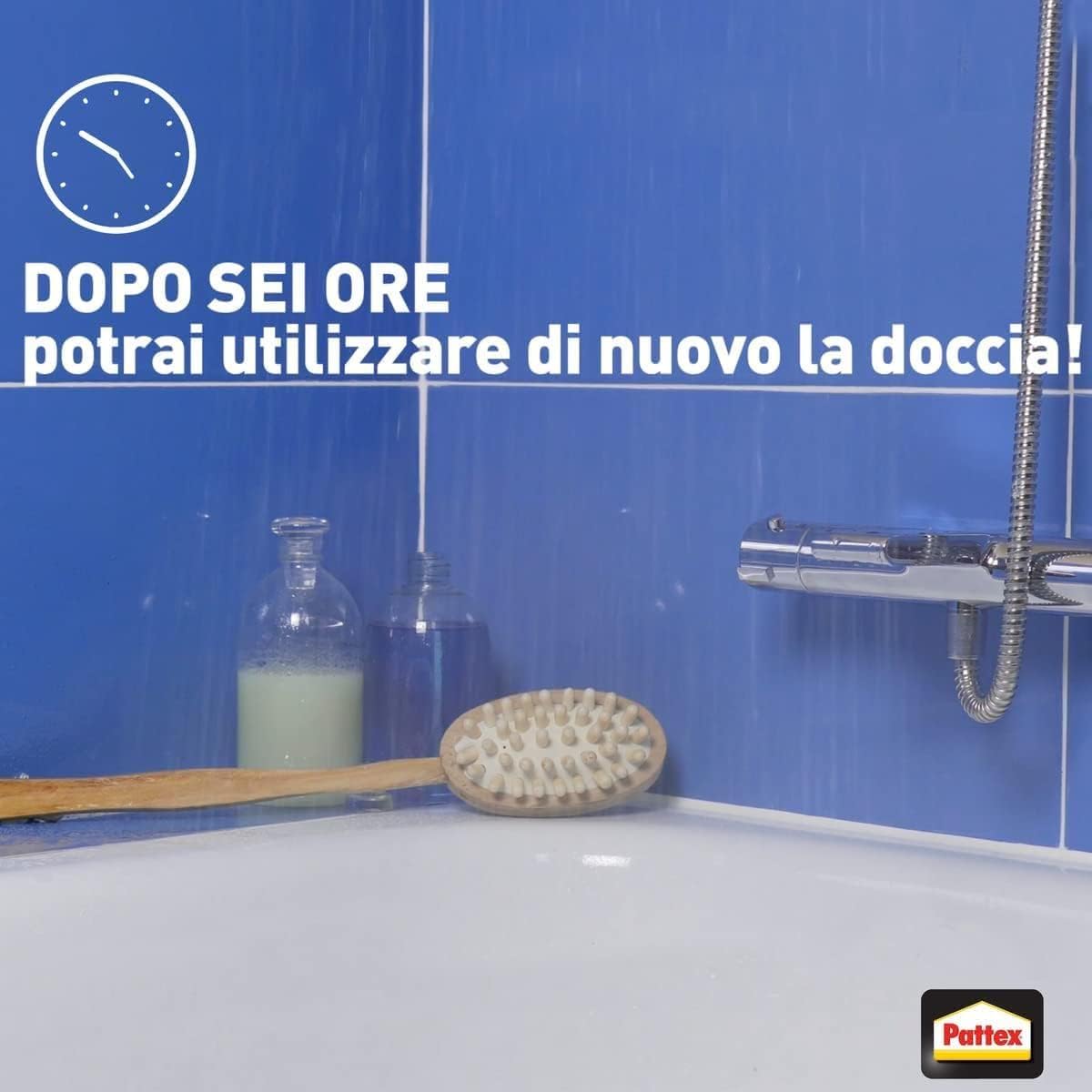 Pattex RE-NEW Bianco, Sigillante bagno e cucina per rinnovo fughe, Silicone sigillante bianco per rinnovare le fughe ed eliminare la muffa, applicazione facile, 1x80ml