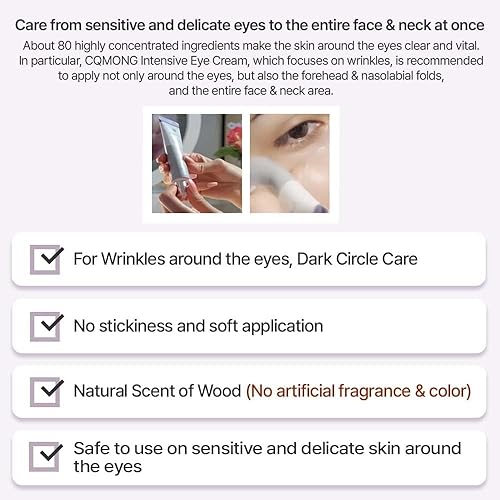 Miniatura 5 de Crema Intensiva para Ojos 1.01 fl oz para hidratar, arrugas, piel elástica, ojeras, hinchazón, líneas finas, bolsas de ojos debajo de los ojos |