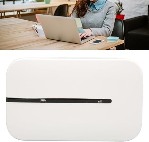 Miniatura 5 de Router WiFi 4G, MF920 150Mbps ranura para tarjeta SIM punto de acceso móvil WiFi, soporte 15 dispositivos, 2100mAh. Blanco