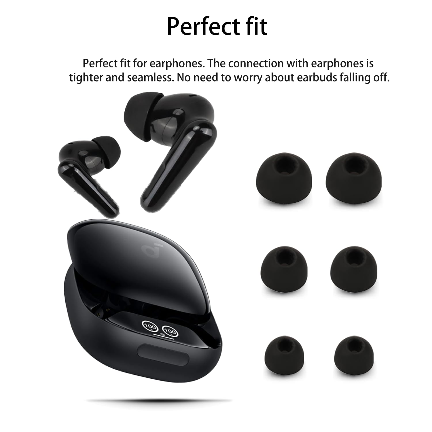 Amazon | Anker製Soundcore Liberty 4 Pro用交換用イヤホン、NOUKAJU