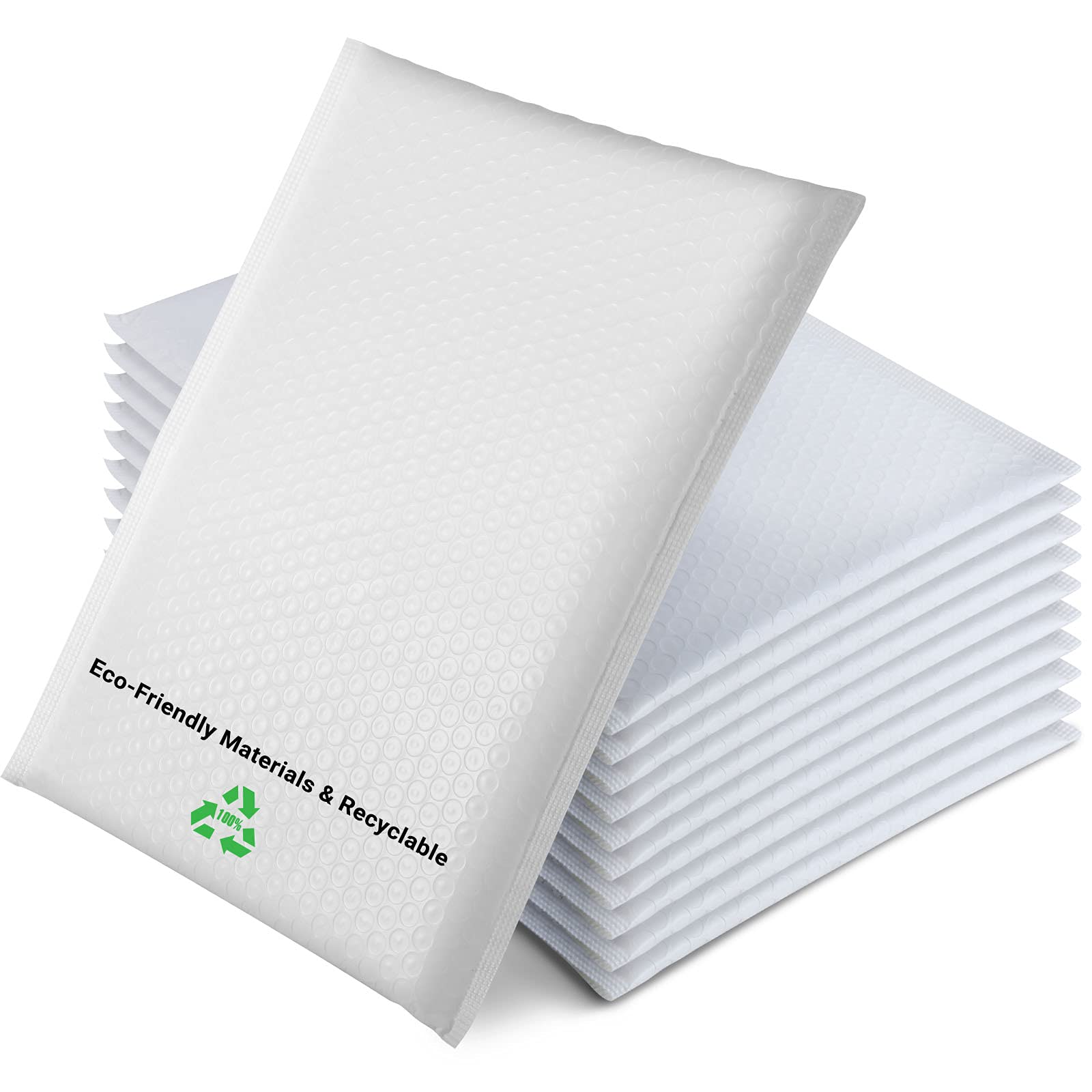 WiiGreen #00 Poly Bubble Mailers 6x9 Inch Padded Envelopes 20 PCS