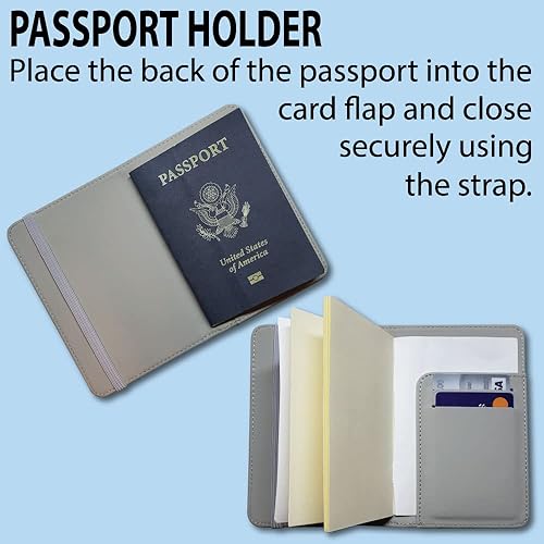 Miniatura 3 de Passport HolderCover "My Adventure Book"  Luggage Tag "My Adventure Bag"