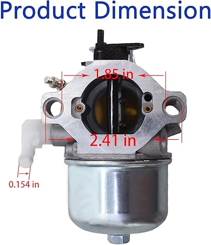 Miniatura 3 de 699831 Repuesto de carburador para cortacésped Briggs Stratton 694941 499158 286702 286707 28R707 5-4993