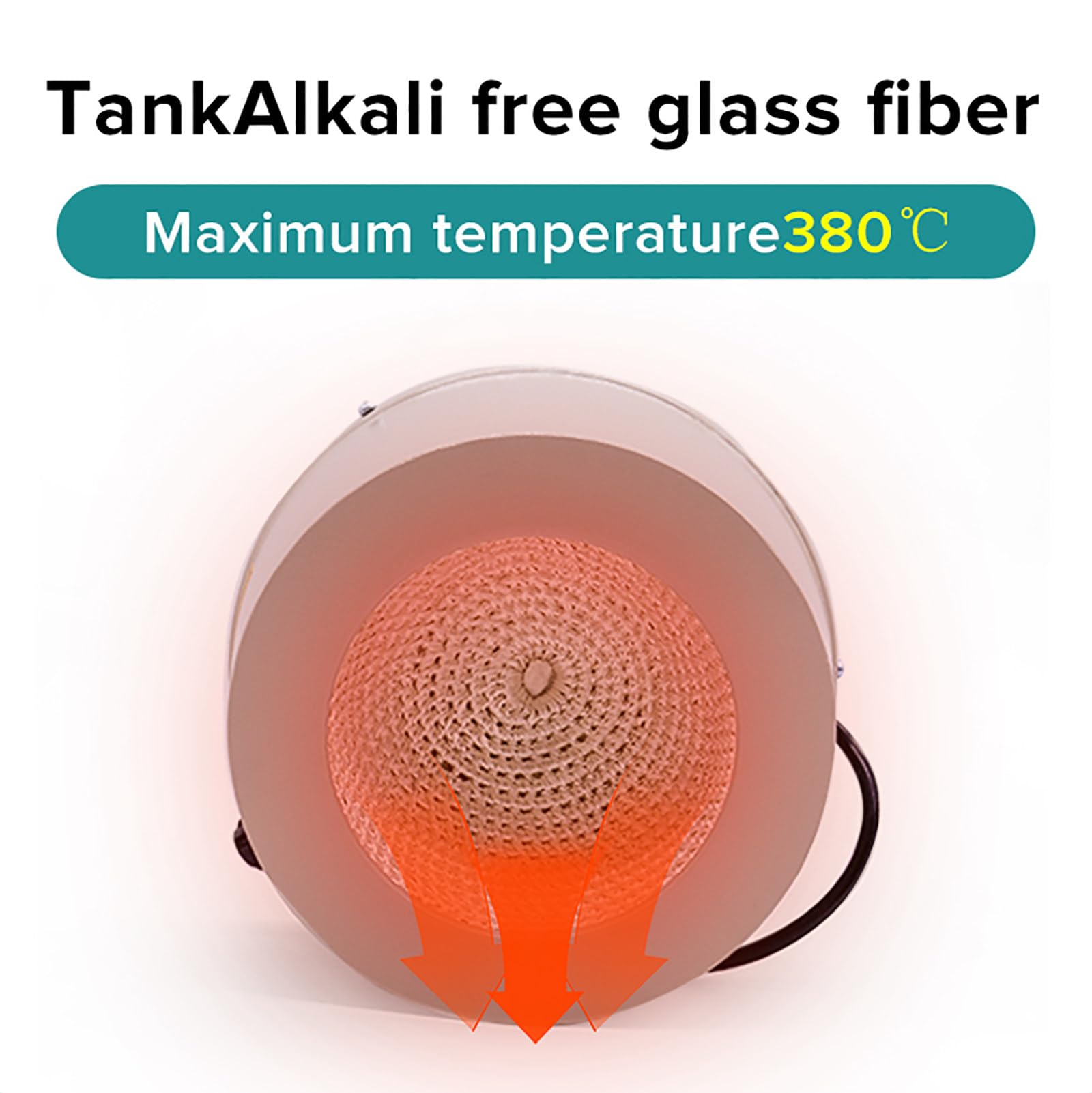 Elektrischer Heizmantel mit Temperaturregler RT-380 °C 100–2000ml Labor Industrie