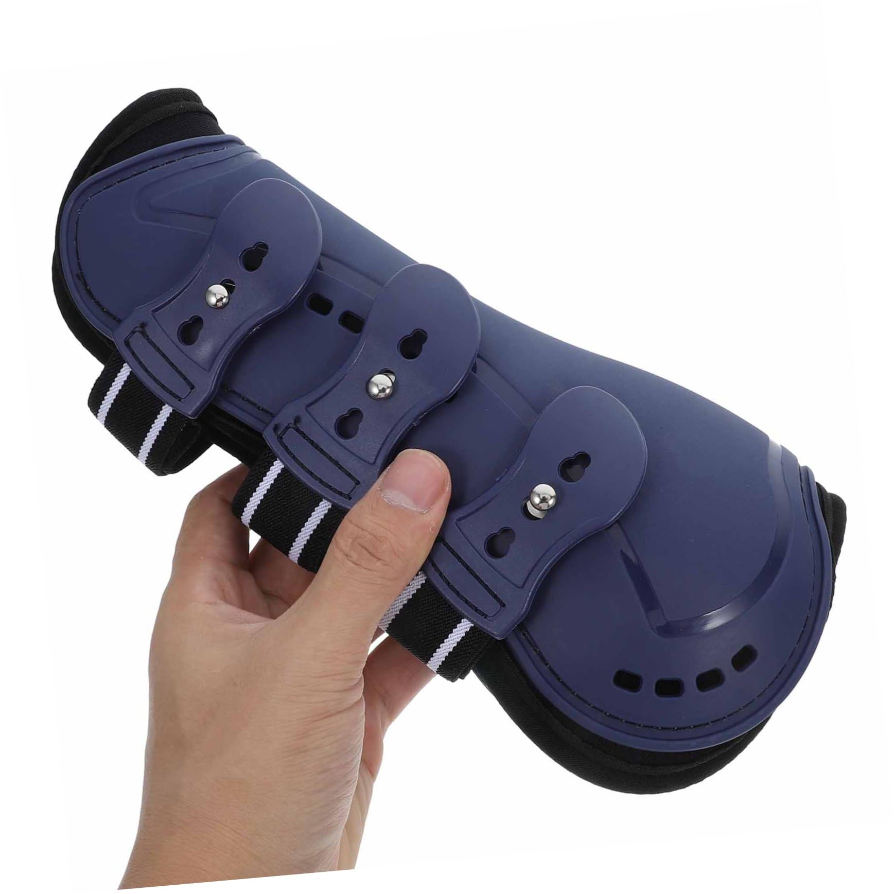 TOYANDONA Botas de Menudillo de Caballo Apertura Ajustable y Protección