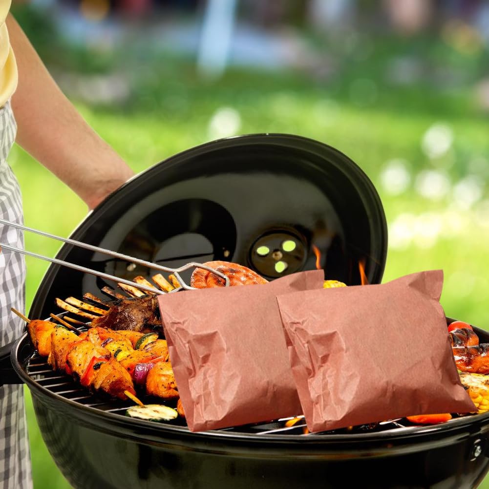 Carta Da Macellaio Rosa Per BBQ - Rotolo 44cm X 30m, Resistente Al Calore E Antigrasso, Per Griglia E Affumicatore - Foto 7