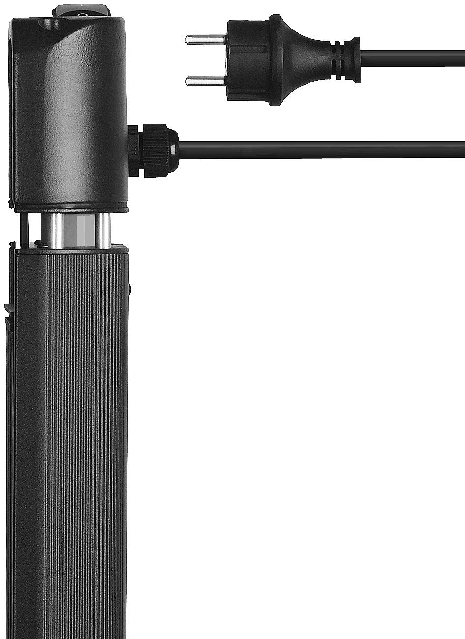 Chauffage Radiant Infrarouge Semptec 3200 W RA-400 - Connecté WiFi, Application, Pour Terrasse/balcon