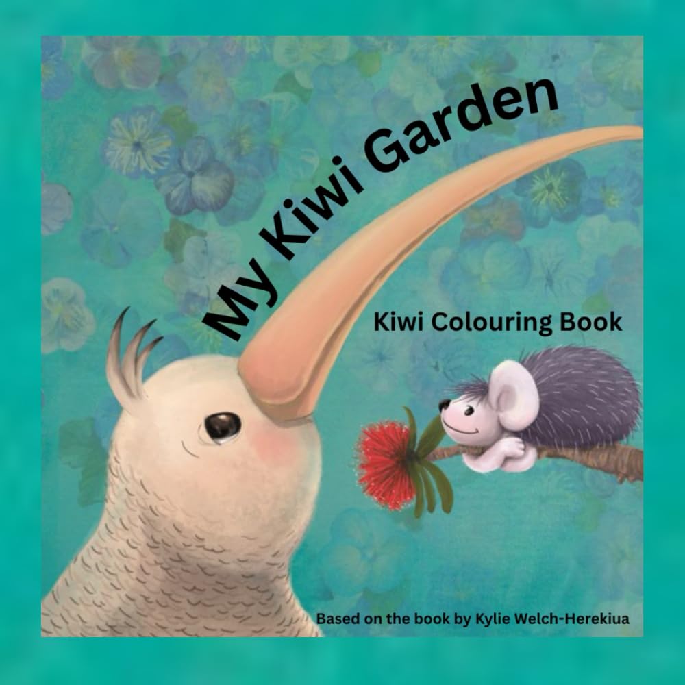 My Kiwi Garden: Coloring Book