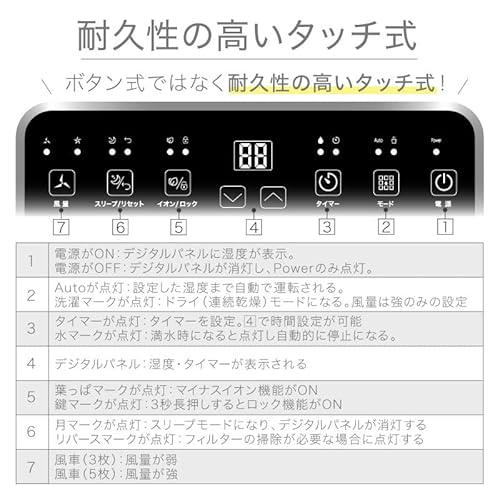 ライシン 除湿機 22L の商品画像 6