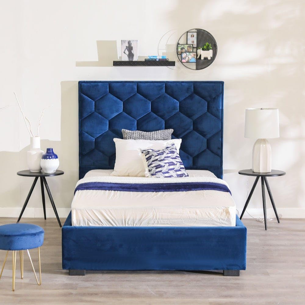 Danube HomeAlessandra Single Size With Hydraulic Storage Sturdy Modern Design Wooden Bed Furniture | Quiet & Comfortable Bed-Charcoal 220X133X125CM Grey