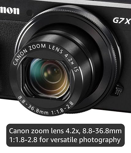 Amazon.com : Canon PowerShot G7 X Mark II (Black) (Renewed