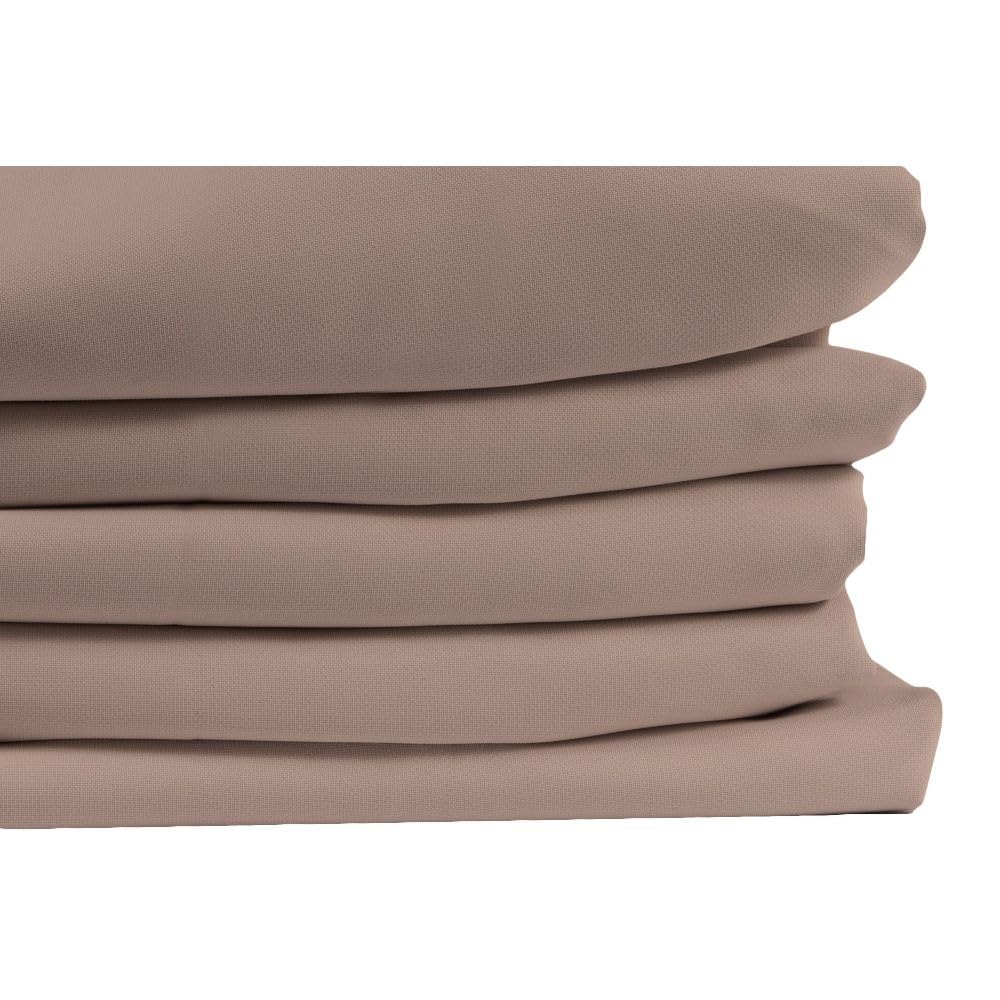 Moondream DecibelControl™ Rideau Anti-Bruit 3en1 | Isolation Phonique | Thermique Hiver+Été | 100% Occultant | Technologie Brevetée | Fabrication UE | Galon fronceur | Beige MC8220 | 140L x 260H cm