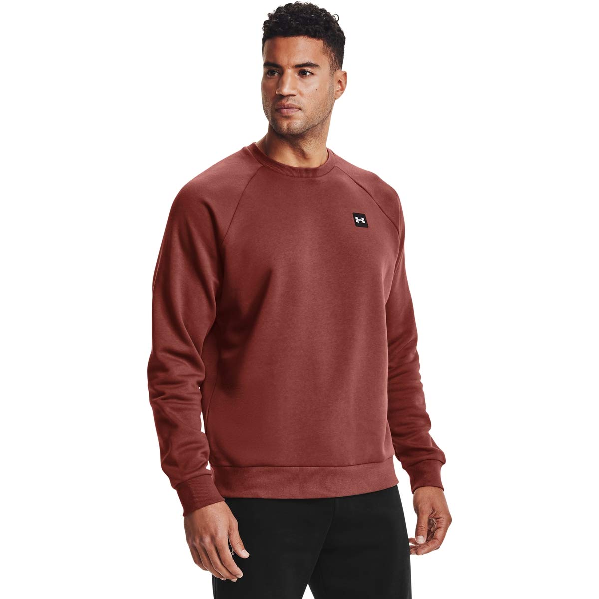 Under Armour Rival Fleece Crew, Comfortable & Breathable Long Sleeve Fleece, Men's Pullover Made With Fast-Drying Fabric Men — view 38