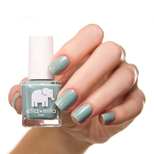 Miniatura 2 de ellamila Esmalte de uñas Me Collection - Glitter Me Green