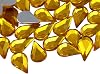 Allstarco 10x6mm Flat Back Teardrop Acrylic Rhinestones Plastic Gems for Jewelry Making Costume Jewels Cosplay Card Making Embelishments Crafts - 100 Pieces (Red Ruby H103)