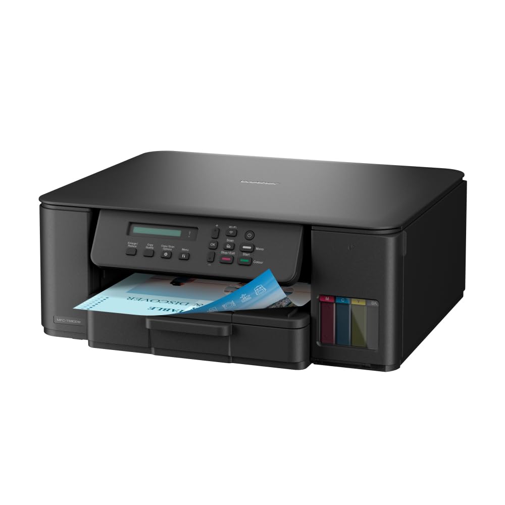 Brother DCP-T580dw Stampante Multifunzione 3 in 1 Wi-Fi Wi-Fi Direct Getto d'Inchiostro Serbatoio A4