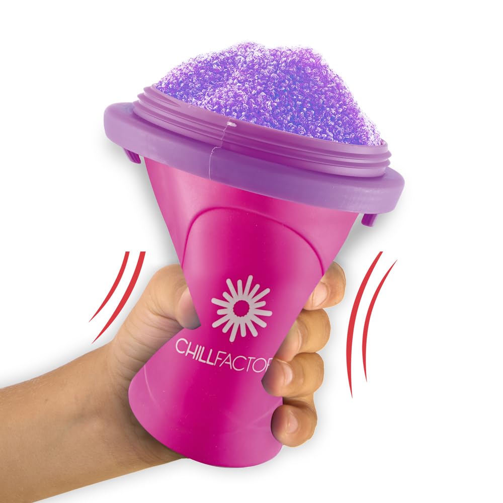 Chillfactor CO07954 Uchwyt Mania: Maszyna do szlifowania z kubkiem wielokrotnego użytku i słomką w zestawie, Bandai