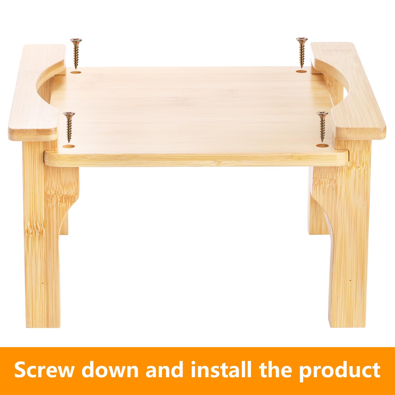 Tebery Soporte dispensador de bebidas de bambú natural, base de jarra de agua de vidrio, se adapta a 6-8 pulgadas de diámetro para el hogar, fiestas y eventos de catering