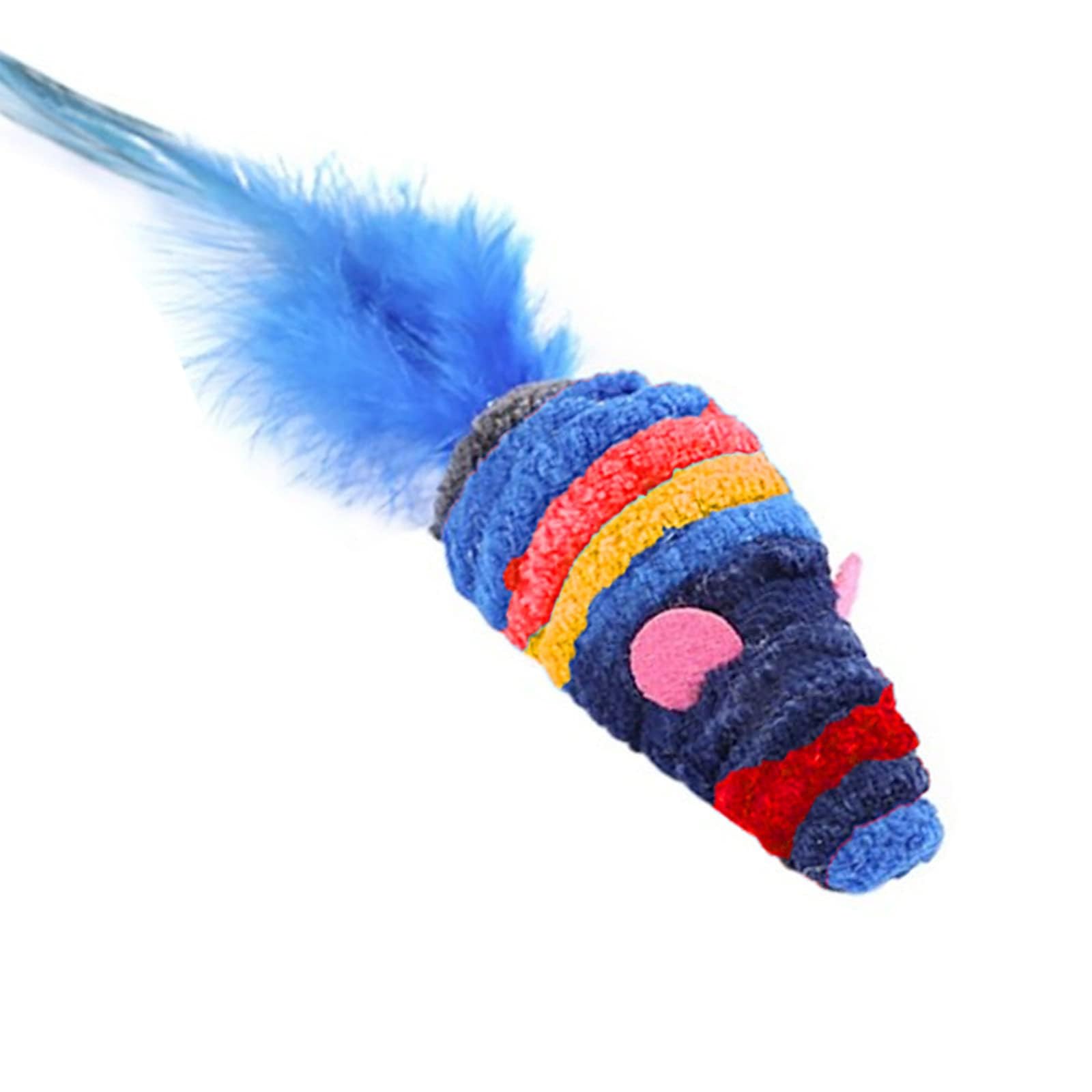 emily pets cat Feather Funny Cat Toy, Plush Colorful Mouse Toy Cute Shape Kitten Pet Catching Chasing Play Toy Cat Cartoon Interactive Toy (B0BZDNSN2P) Amazon Price History, Amazon Price Tracker