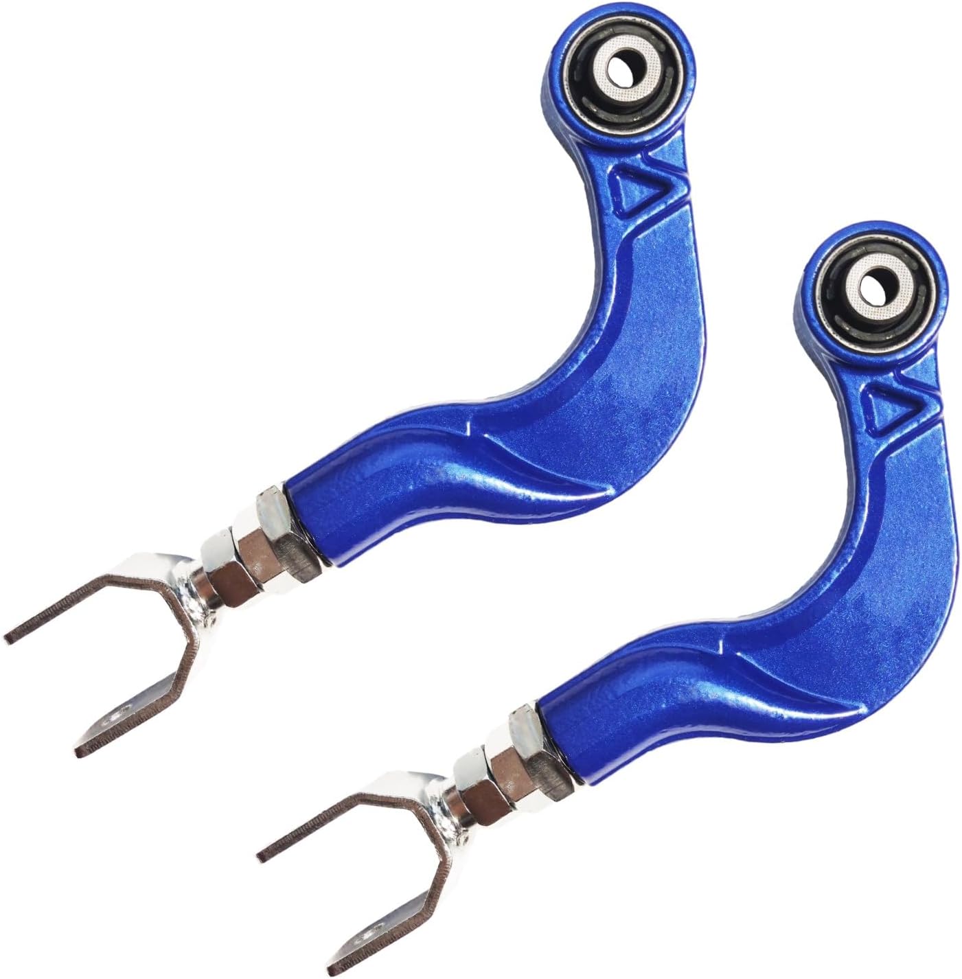 TO-11-BL Adjustable Rear Camber Arms, Set of 2, Blue, Fit for Toyota RAV4 2019-22丨Camry 2018-24丨Corolla Sedan 2020-22丨Prius 2016-22丨Corolla Hatchback 2019-22丨Lexus ES350/ES300h 2019-24