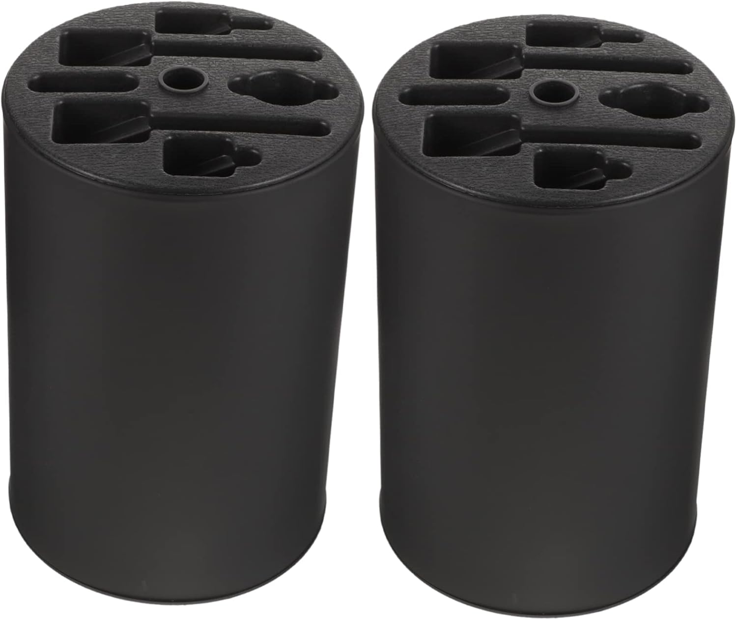 2Pcs Multifunctional Kitchen Cutter Holder Storage Rack for Organized Utensils Convenient Scissor Block for Tidy Countertop and Cooking Environment