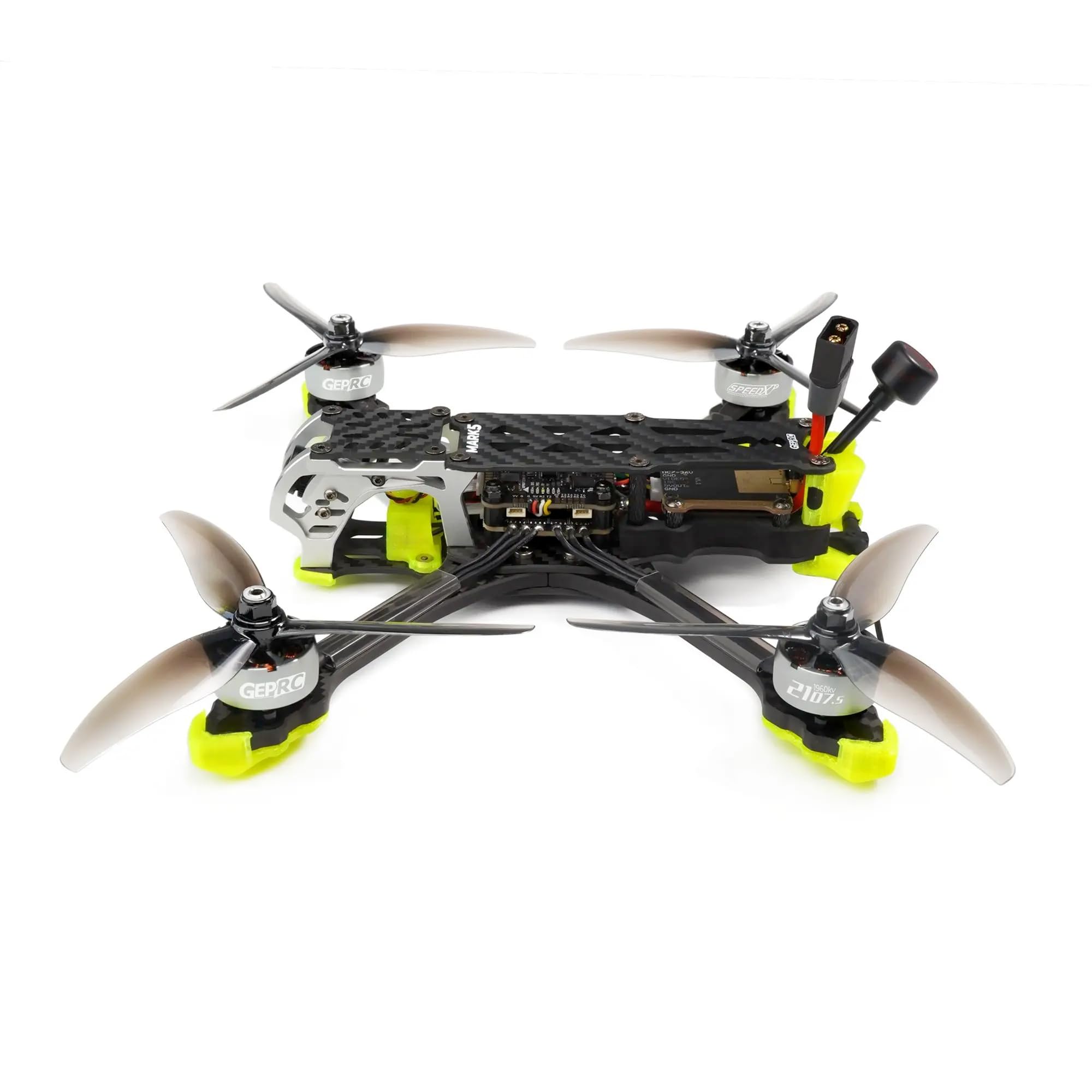 LongRange Freestyle FPV Drone 5 cali 4S/6S kompatybilny z Quadcopter SPEEDX2 2107.5 GEP-F722-BT-HD V3(ELRS 2.4G 6S)