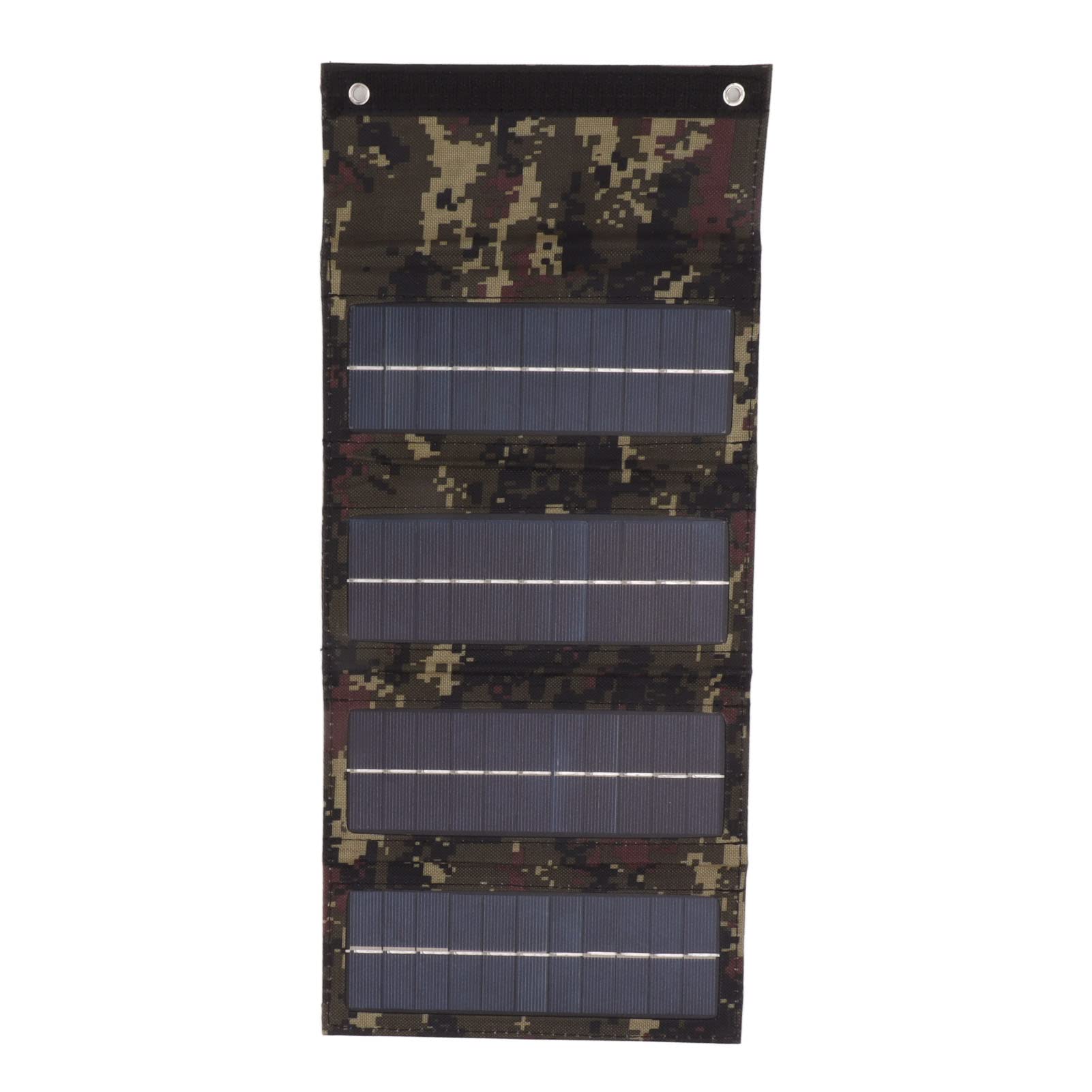 Dioche Panel 40W Solar Chargeur de Panneau Solaire Portable 40W - Panneau Solaire Monocristallin 4 Fois pour le Camping et la Randonnée en Plein Air - Léger, Durable, Interface de Chargement USB