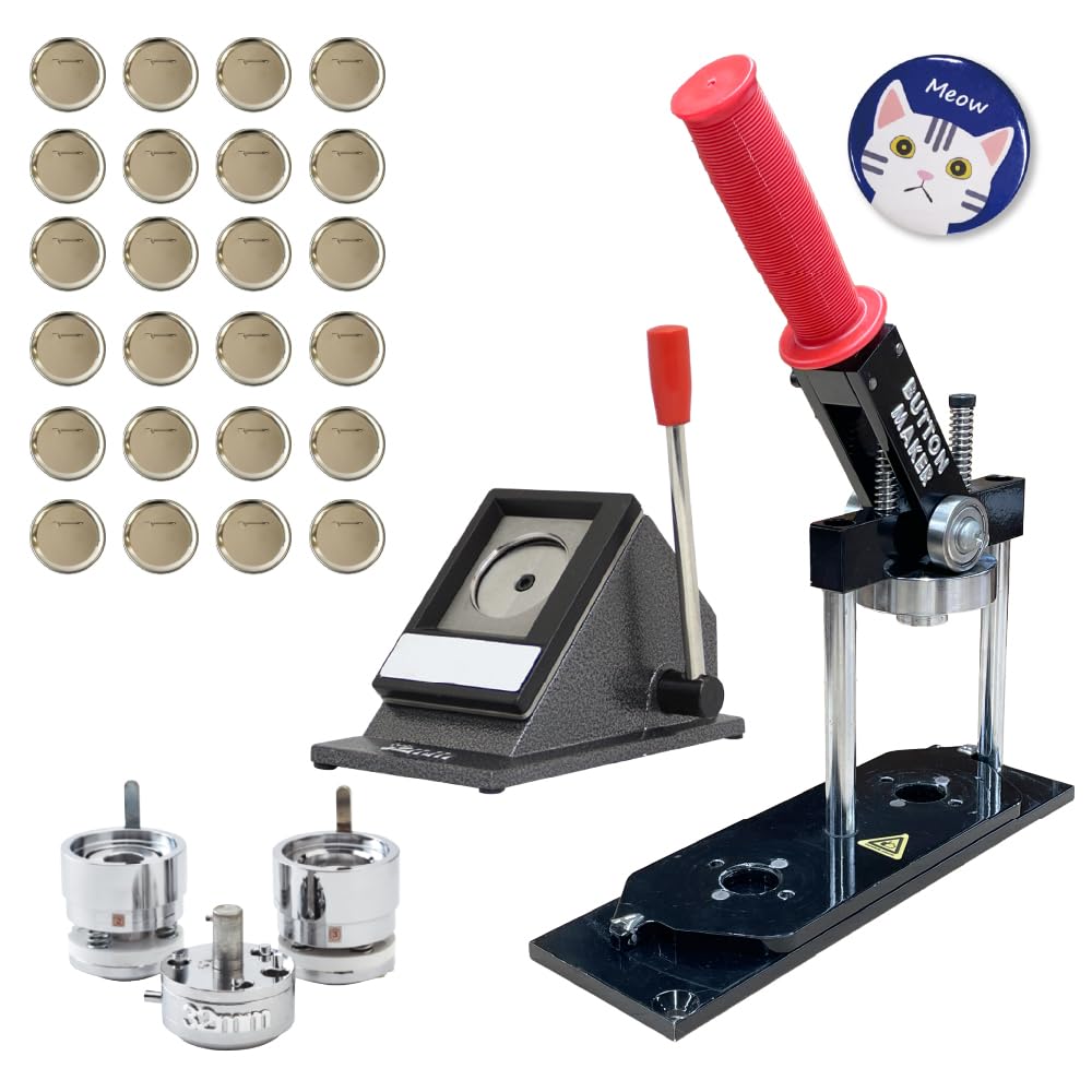 Amazon.co.jp: ユーロポート 缶バッジマシン32mm バッジオ