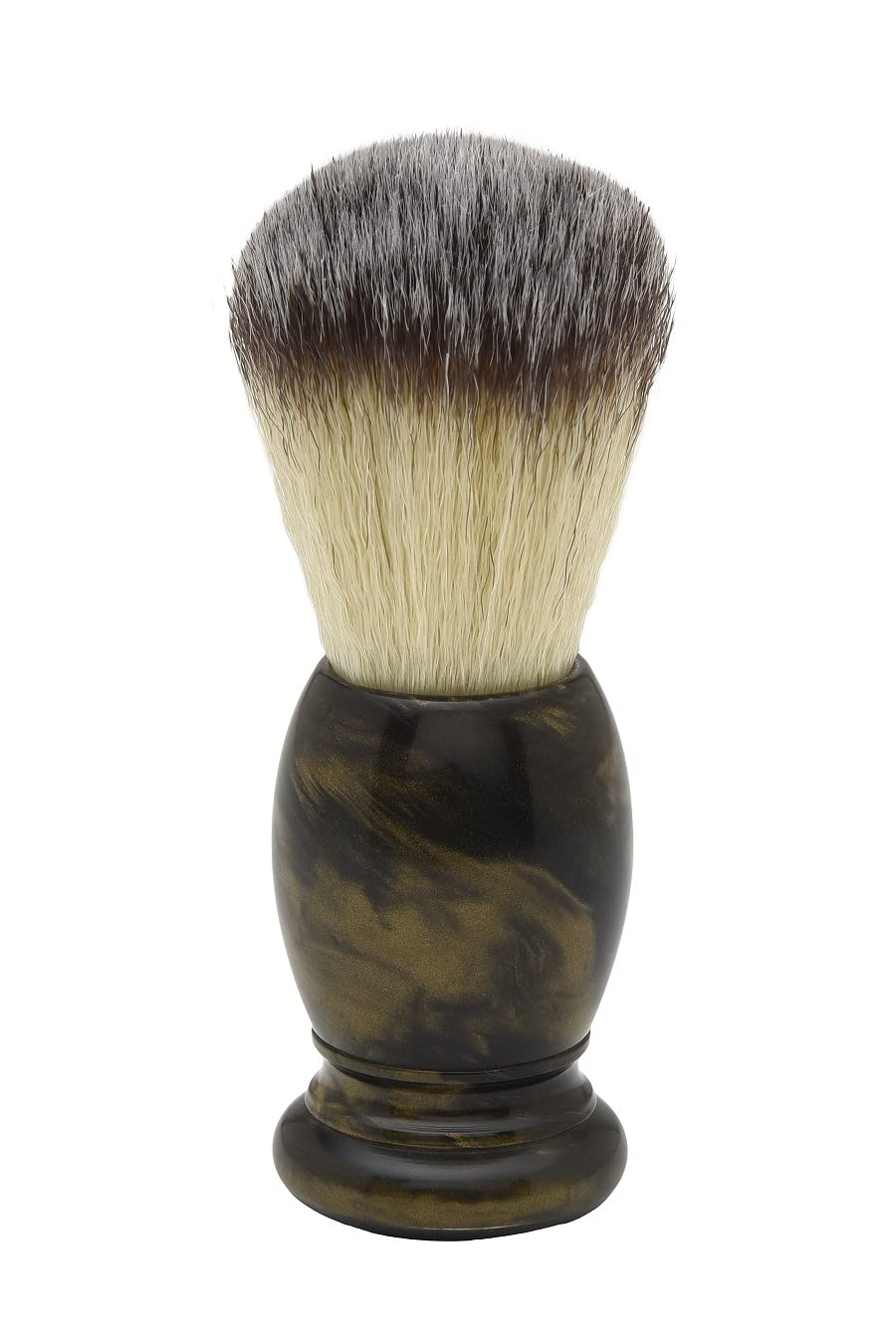 Pearl shaving hand crafted shaving brush for men, synthetic bristles & colored Resin Handle for wet shave SBB-A11 (Gold black) (B0BF58C2CM) Amazon Price History, Amazon Price Tracker