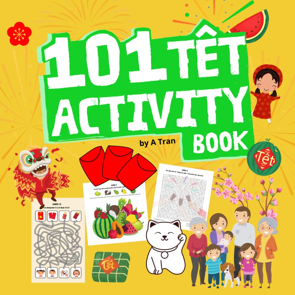 101 Tết activity book for lunar new year | Tết Việt|