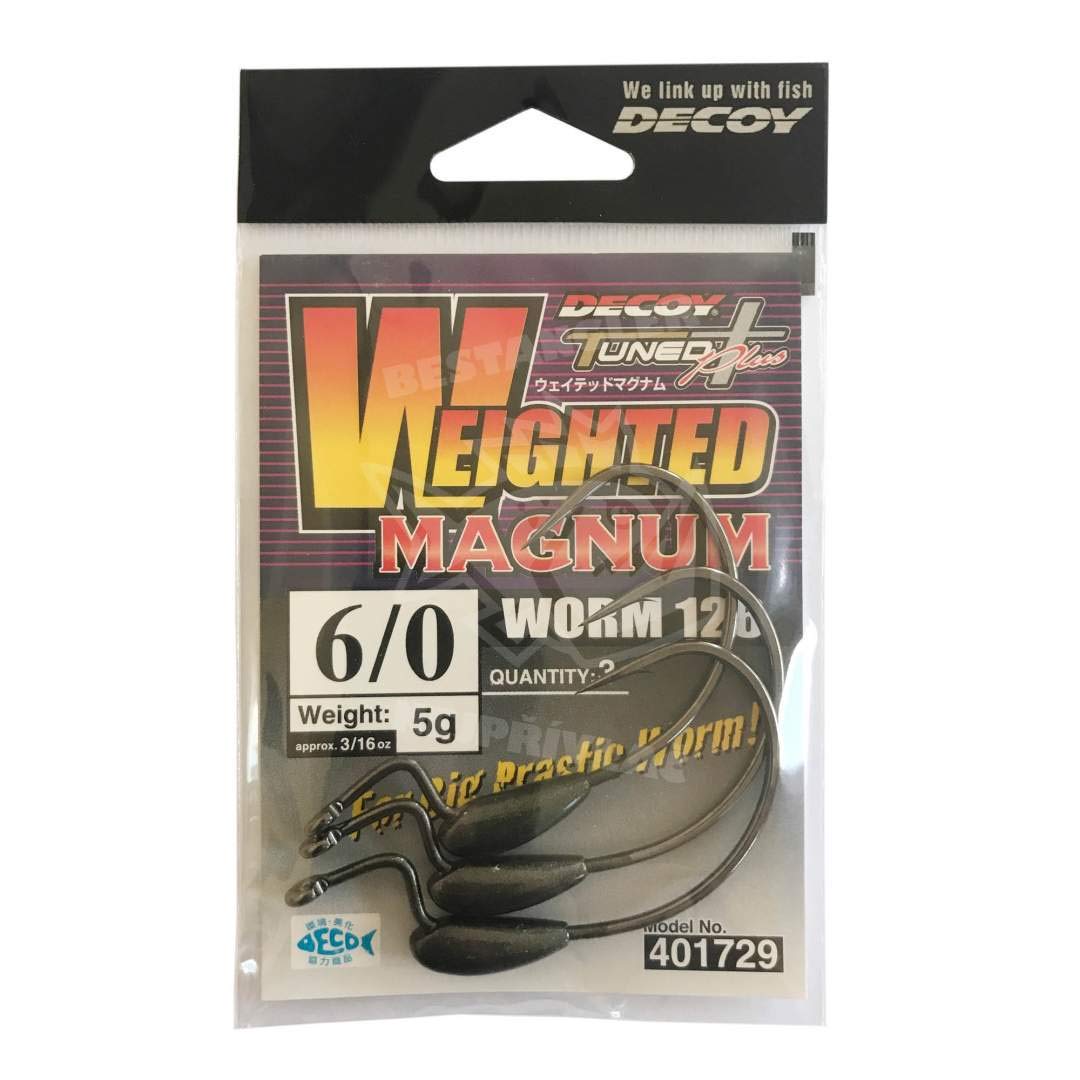 Hameçon texan DECOY Worm 130 Makisasu magnum weighted