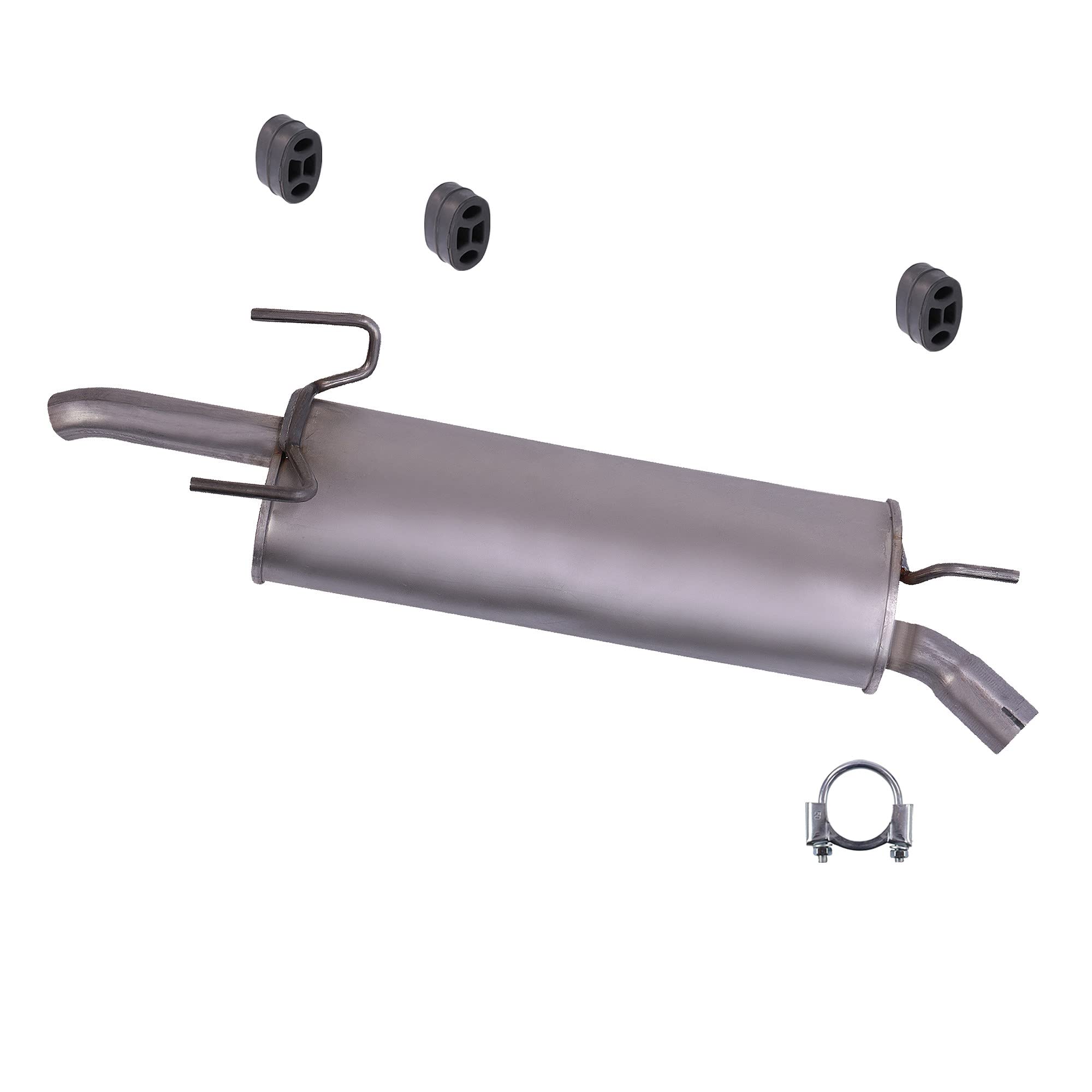 ATEC Germany Set di silenziatori di scarico 1x Silenziatore posteriore, con