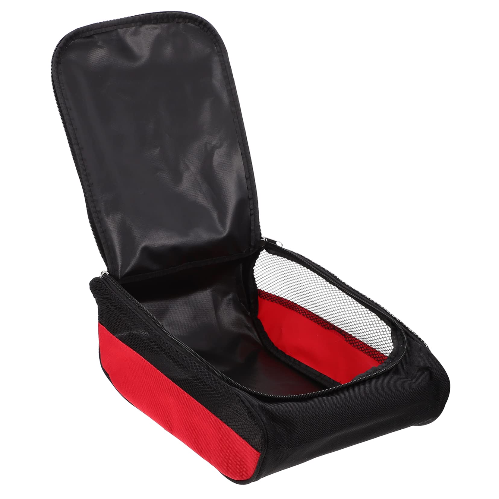 COSMEVIVI 1pc Portable Golf Shoe Bag Storage Pouch Breathable Mesh for Lightweight Handbag for Easy Carrying for Travel and Outdoor Activities