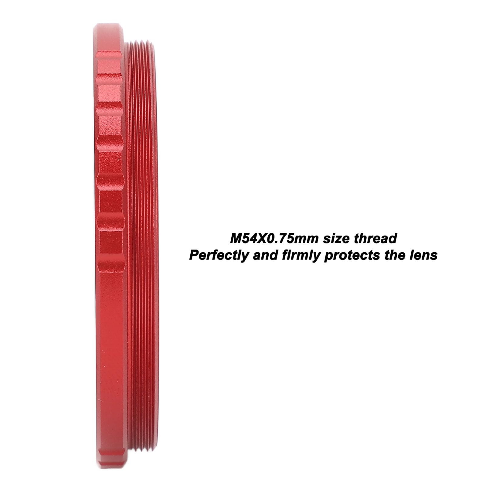 Telescope Lens Cap, Dust Proof with Internal Thread, Aluminum Alloy, M54X0.75mm, for Astronomical Telescope Eyepieces, Zoom Eyepieces