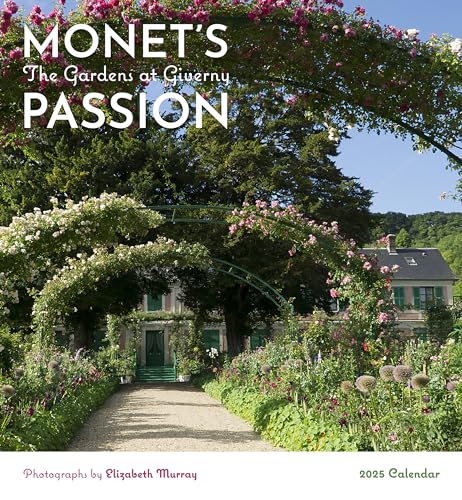 Monet's Passion: The Gardens at Giverny 2025 Wall Calendar