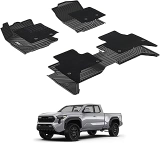 3W Floor Mats & Carpets Custom Fit Toyota Tacoma 2...