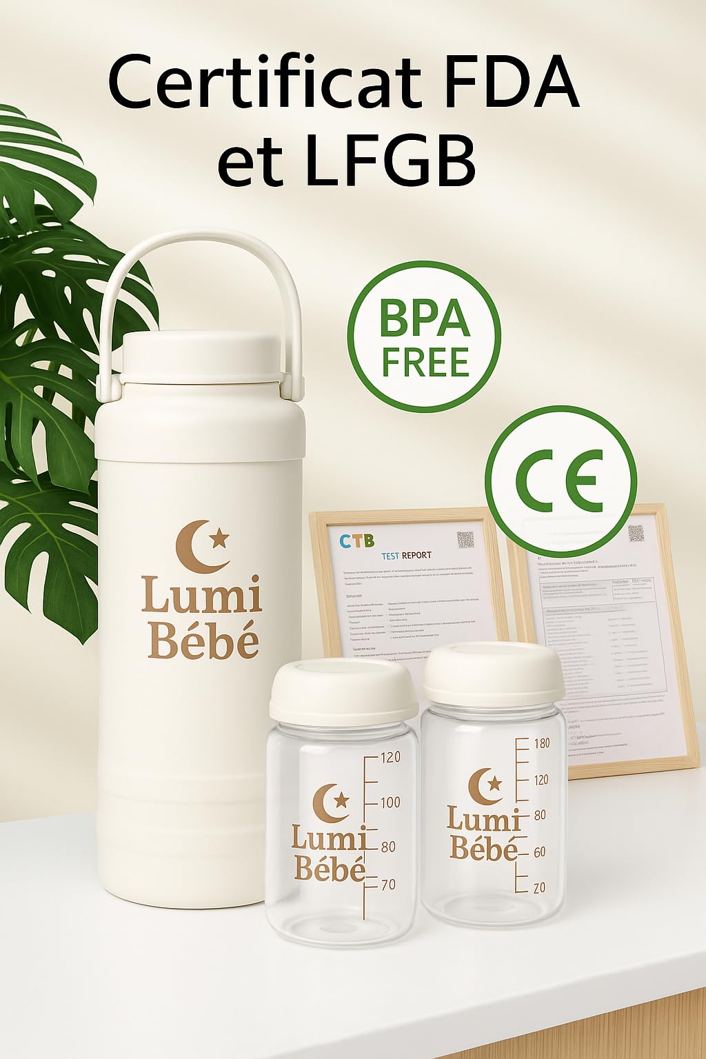 Glacière pour Lait Maternel | Sac Isotherme Portable pour Biberons – Compact, Étanche et Élégant