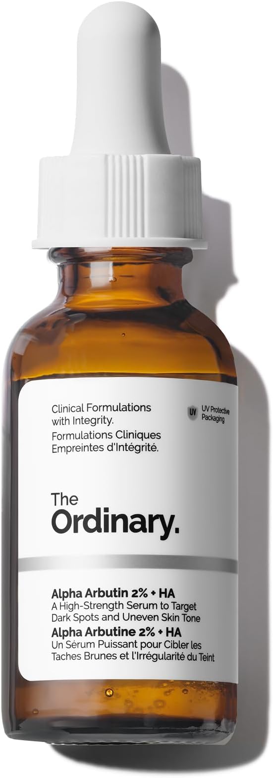 Alpha Arbutin 2% + HA, Brightens Skin and Targets Dark Spots, 30ml