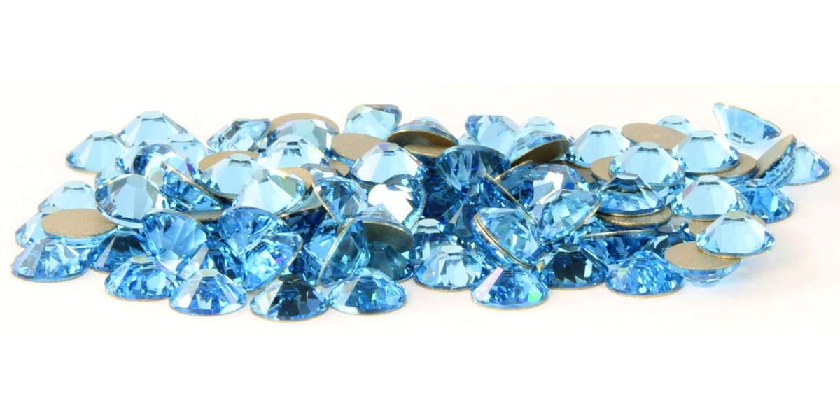 STRASS PRECIOSA TERMOADESIVO SS30(6,5mm) GOLD