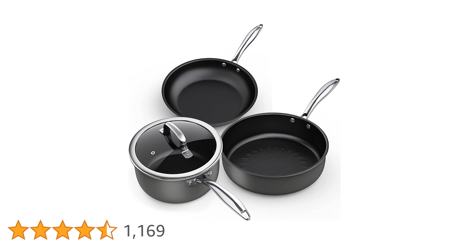 Amazon.co.jp: MOMOSTAR IH鍋とフライパンセット ステンレス製鍋と