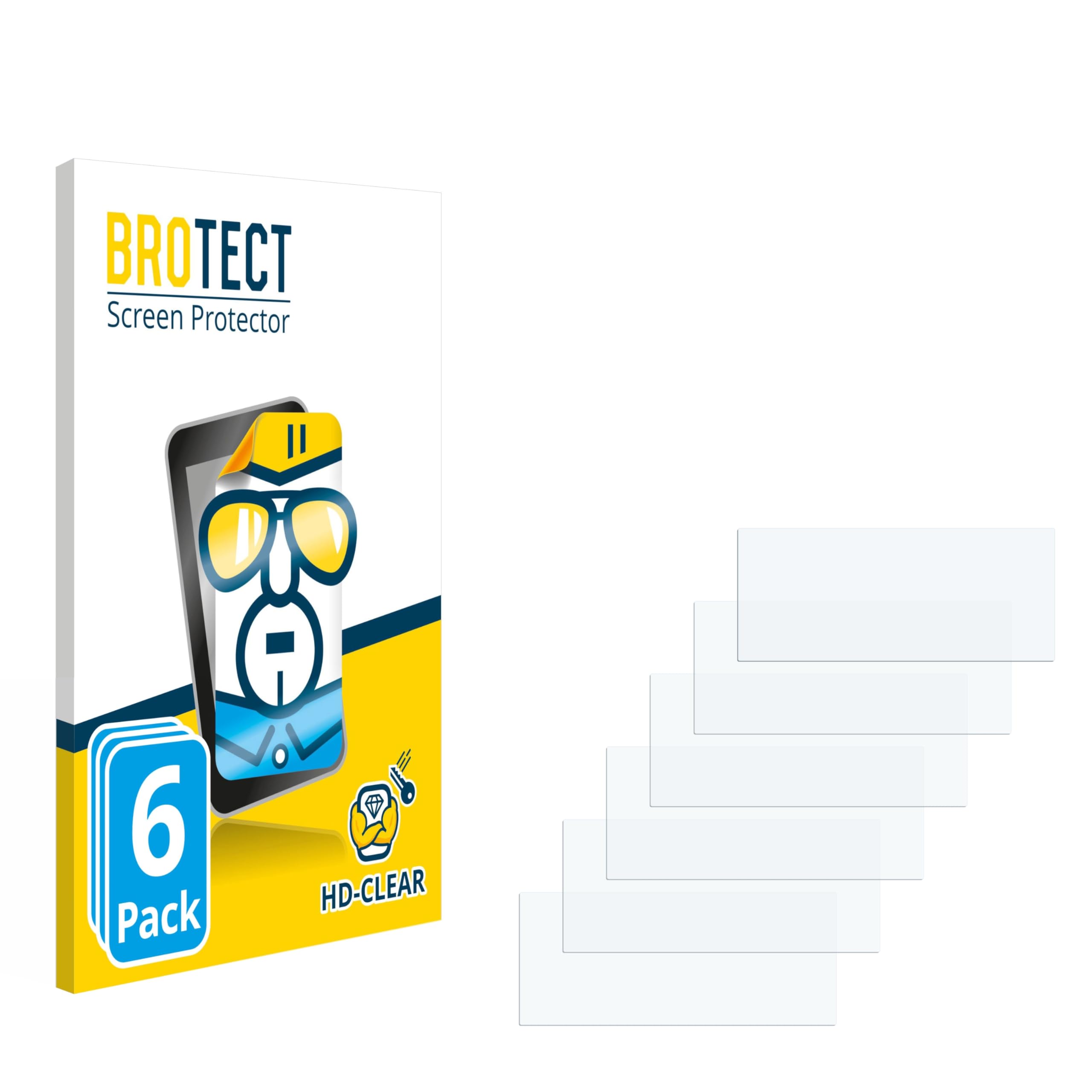 brotect Screen Protector Compatible with Teenage Engineering PO-28 Robot (6 Pack) - HD-Clear Protection Film