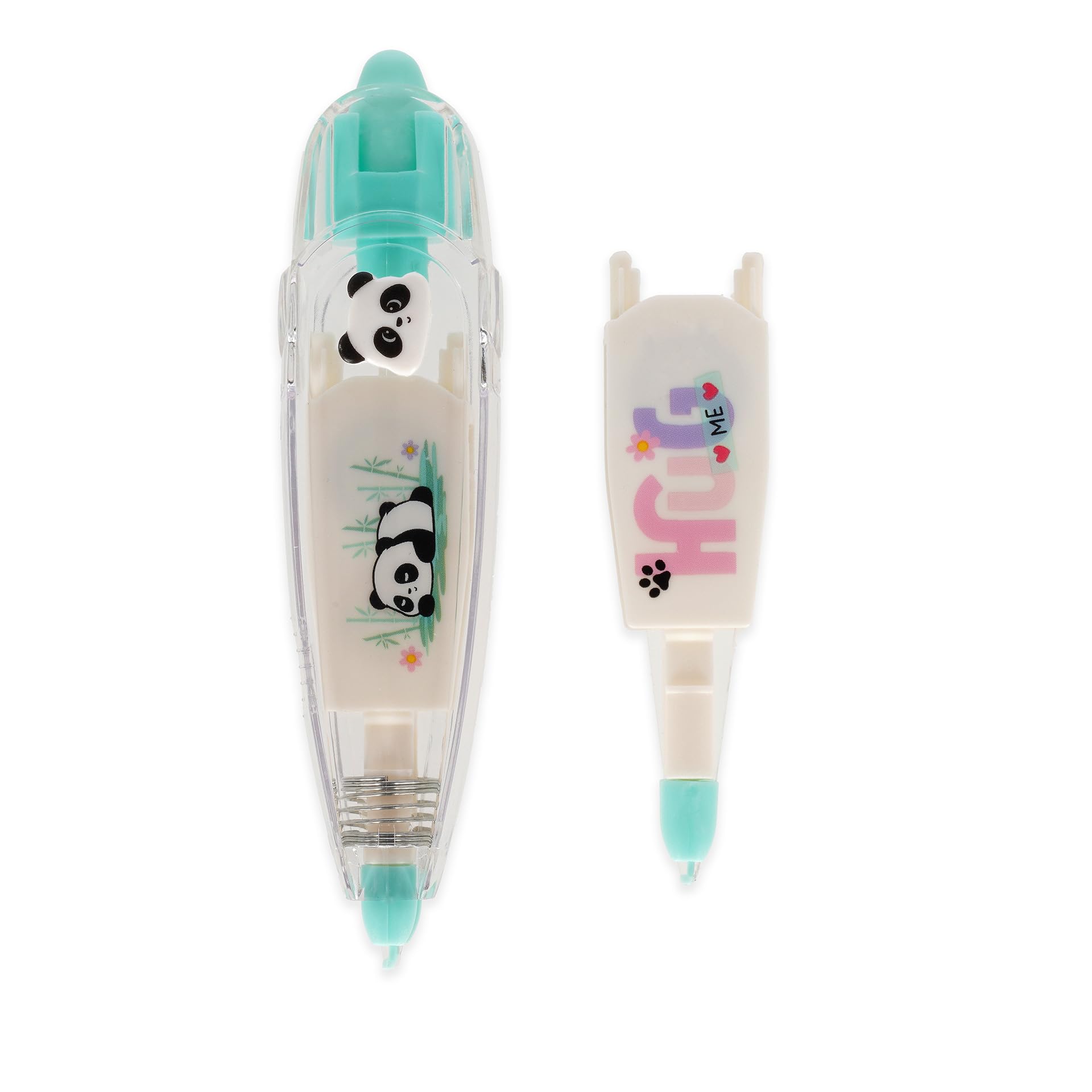 LEGAMI - Decoration Tape Pen, Panda, Stylo ruban adhésif décoratif, parfait pour décorer les agendas, les cartes de vœux, les cahiers, Longueur 4m + 1 recharge incluse