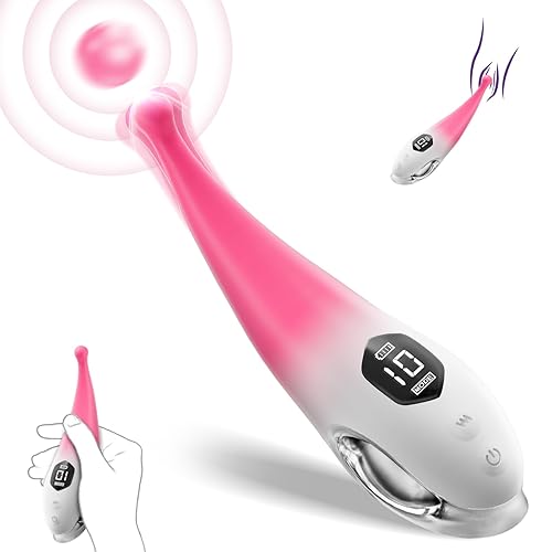 Rinofans Vibration für Frauen Klitoris Vibrator Sex Spielzeug für die Frau und Paare Extrem Sex - G Punkt Vibratoren mit 10Modus Stark Leise Klitoris Stimulator für Sie Anal Dildo Sex Toys für Männer